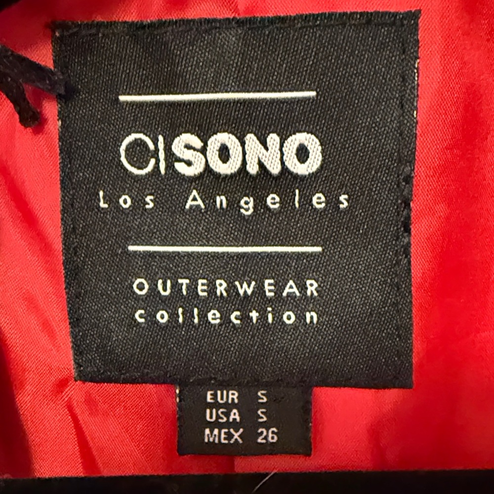 Bold Red Faux Fur Jacket - Picture 3 of 5